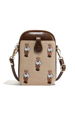 کیف دوشی قهوه ای زنانه چرم مصنوعی Accessories - کد 836569174