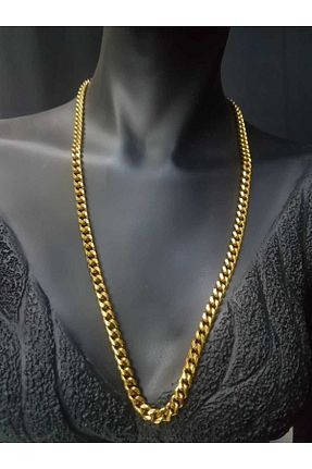 گردنبند استیل ( فولاد ) زرد زنانه استیل (فولاد) vogutima - کد 768317417