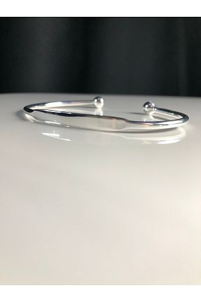 دستبند نقره سفید زنانه 925 عیار vogutima jewelery&silver by timuçin mavili - کد 704551218