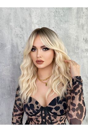کلاه گیس زرد زنانه Fenomen Peruk - کد 837202151
