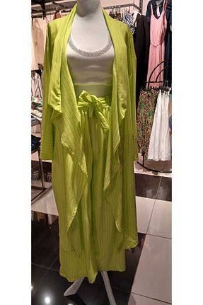 کیمونو و کافتان سبز زنانه پلی استر DAMLA BUTİK EREĞLİ DAMLA ATAKAN - کد 837205872
