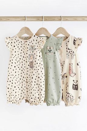 سرهمی خواب رنگی بچه گانه پنبه ای Next Baby - کد 680255578