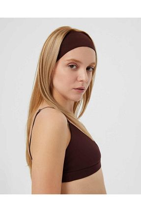 کش سر قهوه ای زنانه پنبه ای Ayma Active - کد 817401706