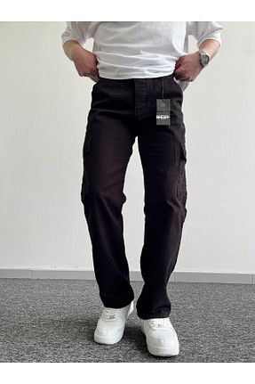 شلوار جین مشکی مردانه پاچه ساده ketench - کد 814850291