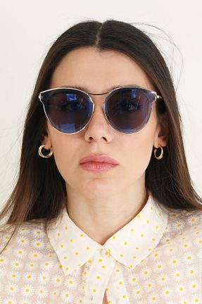 عینک آفتابی آبی زنانه UV400 Babafiyatlar - کد 835714453