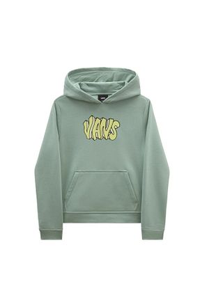 سوئیشرت سبز زنانه چاپی Vans - کد 837394683