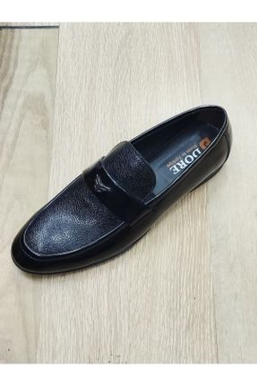 کفش کلاسیک مشکی مردانه چرم مصنوعی پاشنه کوتاه ( 4 - 1 cm ) پاشنه ساده کد 831628828