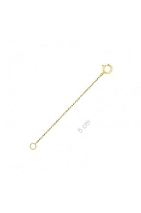 گردنبند طلا طلائی زنانه 14 عیار Altın Sepeti - کد 39626351
