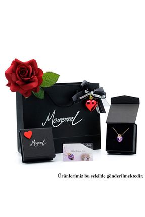 گردنبند جواهر زنانه زیرکن Monemel - کد 40971725