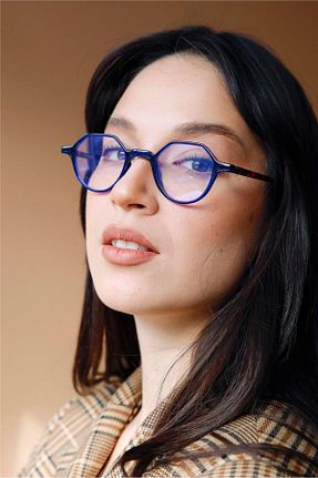 عینک محافظ نور آبی نارنجی زنانه شیشه Bilge Karga - کد 474695001