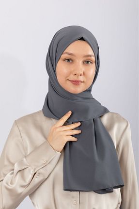 شال طوسی زنانه Medine İpeği hijabchi - کد 804598316