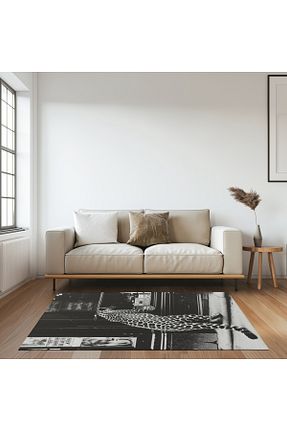 فرش رنگی قابل شستشو Rugs Modern Halı - کد 837280278