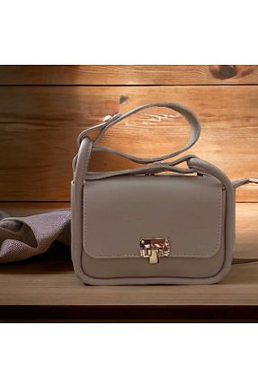 کیف مجلسی بژ زنانه پارچه ای Etastyle - کد 832177668