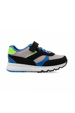 کفش اسنیکر آبی بچه گانه بند دار Spor Model - کد 813463902