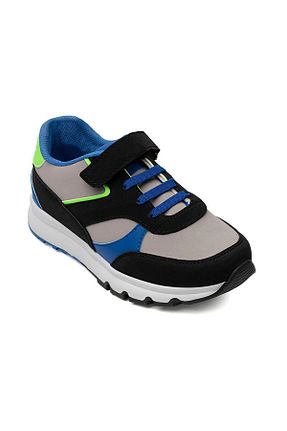 کفش اسنیکر آبی بچه گانه بند دار Spor Model - کد 813463902