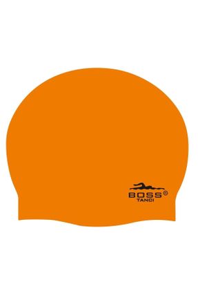 کلاه شنا نارنجی زنانه کد 817529457