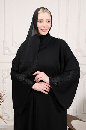 کلاه و ابایا مشکی زنانه پنبه پلی استر GigiTex - کد 837407451