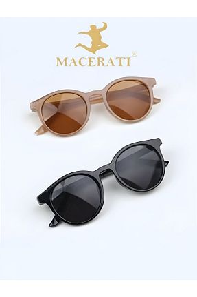 عینک آفتابی مشکی زنانه UV400 MACERATİ - کد 792409001