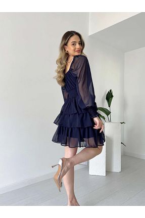 لباس سرمه ای زنانه بافتنی HARMONY GLOBAL - کد 836379025