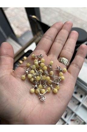 گوشواره جواهر رنگی KEHRİBAREVİ KARAMAN - کد 348871206