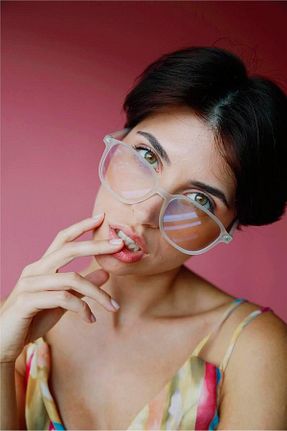 عینک محافظ نور آبی نارنجی زنانه 45 Bilge Karga - کد 343949384