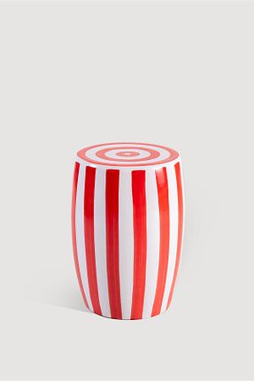 چهارپایه قرمز LAST TOUCH INTERIORS - کد 837478186
