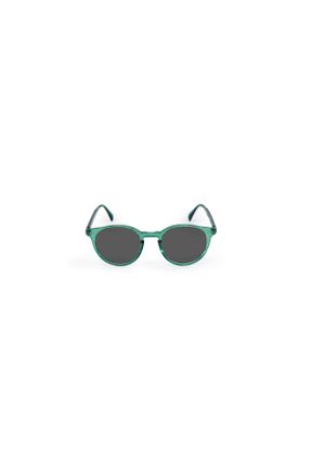 عینک آفتابی سبز زنانه 48 UV400 پلاستیک مات بیضی کد 837520956
