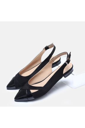 کفش کژوال مشکی زنانه چرم مصنوعی پاشنه کوتاه ( 4 - 1 cm ) پاشنه ساده کد 837336514