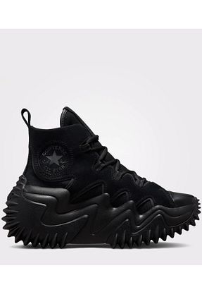 کفش اسنیکر مشکی زنانه بند دار Converse - کد 837336112