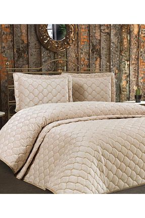 روتختی سایز بزرگ بژ 250 x 260 Çeyiz Diyarı - کد 43233704