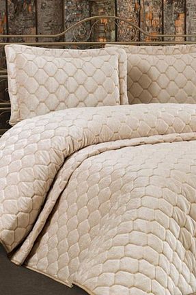 روتختی سایز بزرگ بژ 250 x 260 Çeyiz Diyarı - کد 43233704
