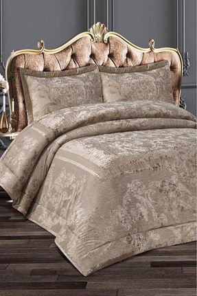 روتختی دونفره قهوه ای مخمل Çeyiz Diyarı - کد 793249768