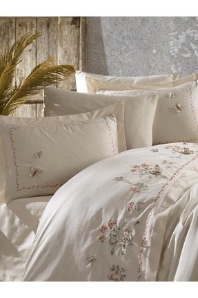 روتختی دونفره نباتی پنبه - ساتن Çeyiz Diyarı - کد 797062071