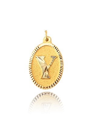 گردنبند طلا زرد زنانه 14 عیار Nezihhan - کد 837395557
