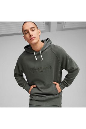 سوئیشرت اسپرت سبز مردانه رگولار Puma - کد 837500319