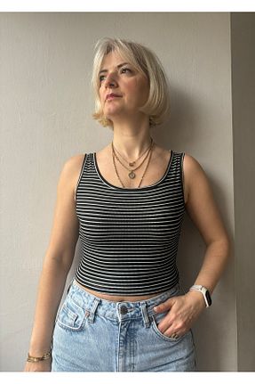 بادی مشکی زنانه یقه استخری lobounty - کد 809450617