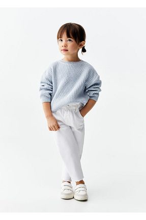پلیور آبی بچه گانه ساده MANGO Baby - کد 788443512