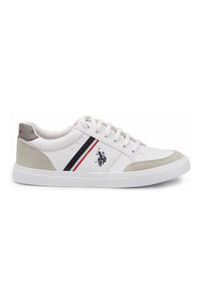 کفش اسنیکر سفید زنانه بند دار U.S. Polo Assn. - کد 741738785