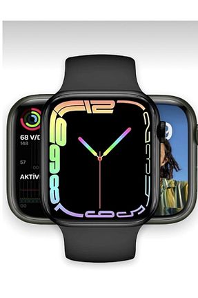 ساعت هوشمند مشکی گارانتی وارد کننده EMGE Tech - کد 652745379
