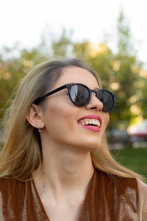 عینک آفتابی مشکی زنانه UV400 By Donetto - کد 169433912
