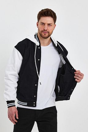 کت سفید مردانه اورسایز DAMGA JEANS - کد 660247012