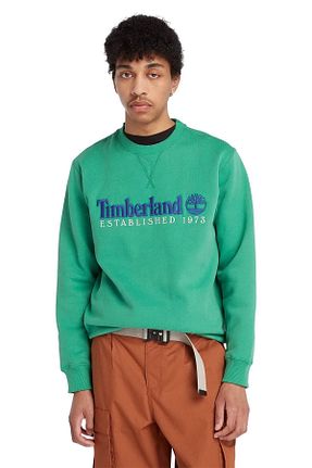 سوئیشرت قهوه ای مردانه ساده Timberland - کد 760921744