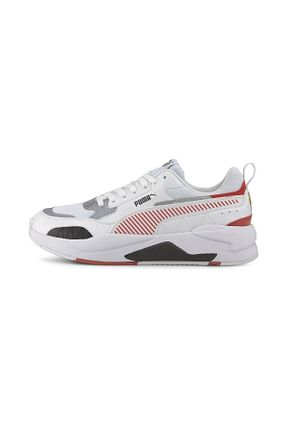 کفش اسنیکر سفید مردانه بند دار Puma - کد 51928406