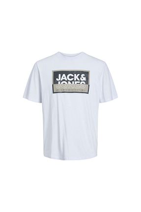 تیشرت سفید مردانه رگولار Jack & Jones - کد 796449009