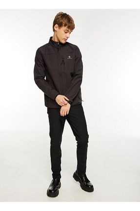کاپشن مشکی مردانه رگولار Lumberjack - کد 770000224