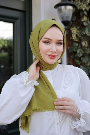 روسری سبز 70 * 180 MERVEPLUME - کد 837766939