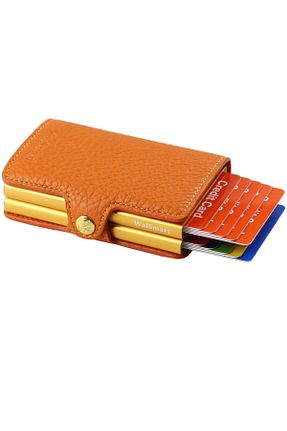 کیف پول نارنجی زنانه ابعاد کوچک WalSmart - کد 837768689