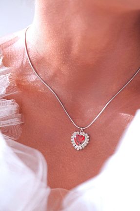 گردنبند جواهر زنانه استیل ضد زنگ AŞIK ACCESSORIES - کد 819418093