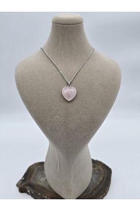 گردنبند جواهر صورتی زنانه سنگ طبیعی NBS Beautiful Naturel Stones - کد 837891264