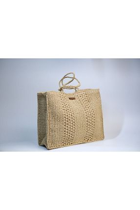 کیف دستی بژ زنانه سایز متوسط Nacosia - کد 837836498
